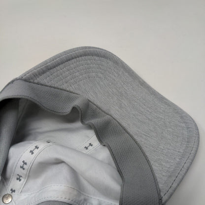 Under Armour Women's Slideback Hat Gray OSFA Adjustable Embroidered