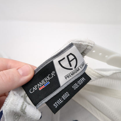 Waterbird Snapback Trucker Hat Blue One Size 110 Flexfit Mesh Back Cap America