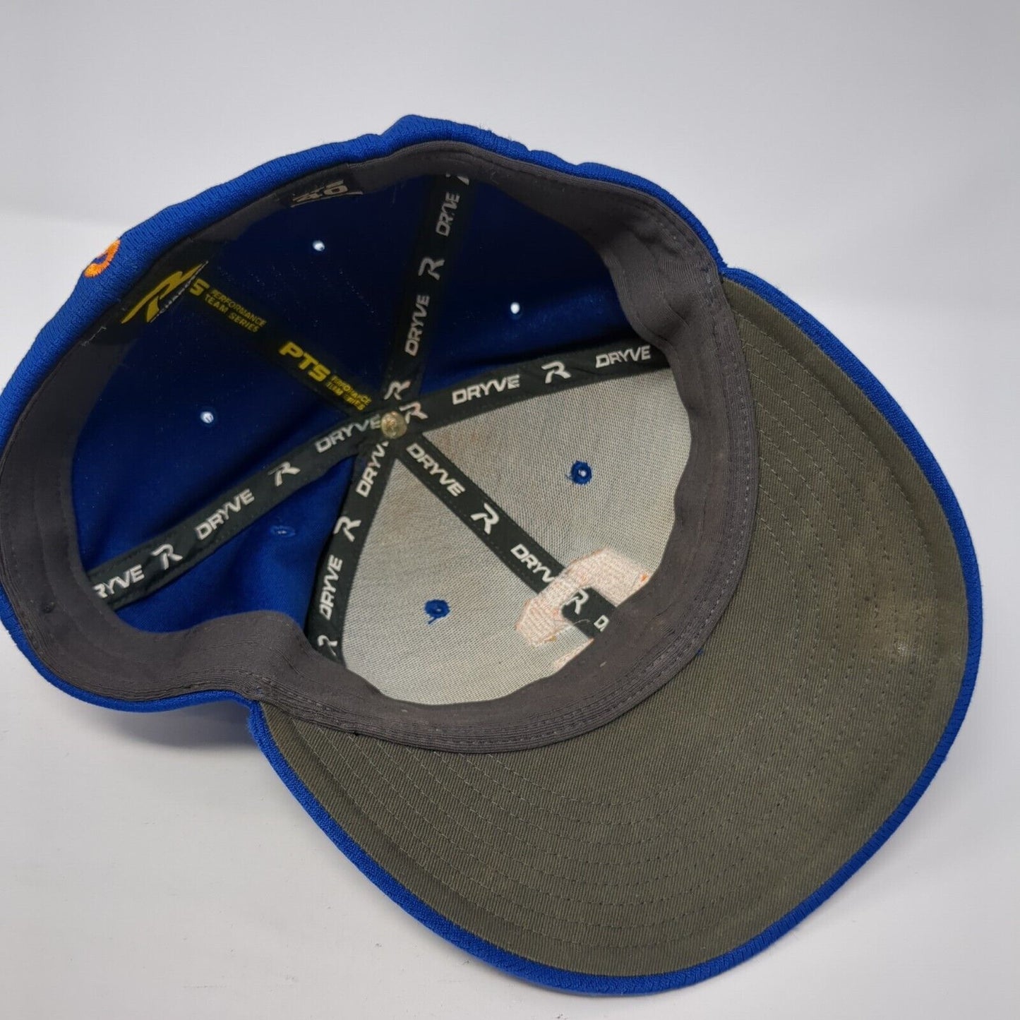 Letter C #3 Fitted Hat Blue S-M Embroidered Richardson Dryve 6 Panel