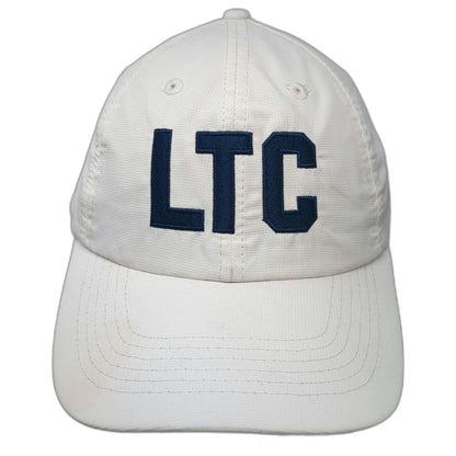 Imperial LTC White Baseball Cap One Size Slideback US Flag Bird Performance Hat