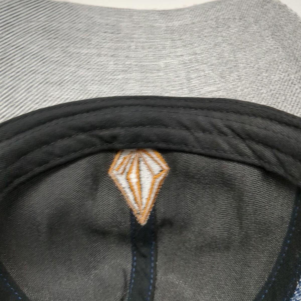 Volcom Trucker Hat Blue Gray One Size Snapback Mesh Distressed Stone Surf Hat