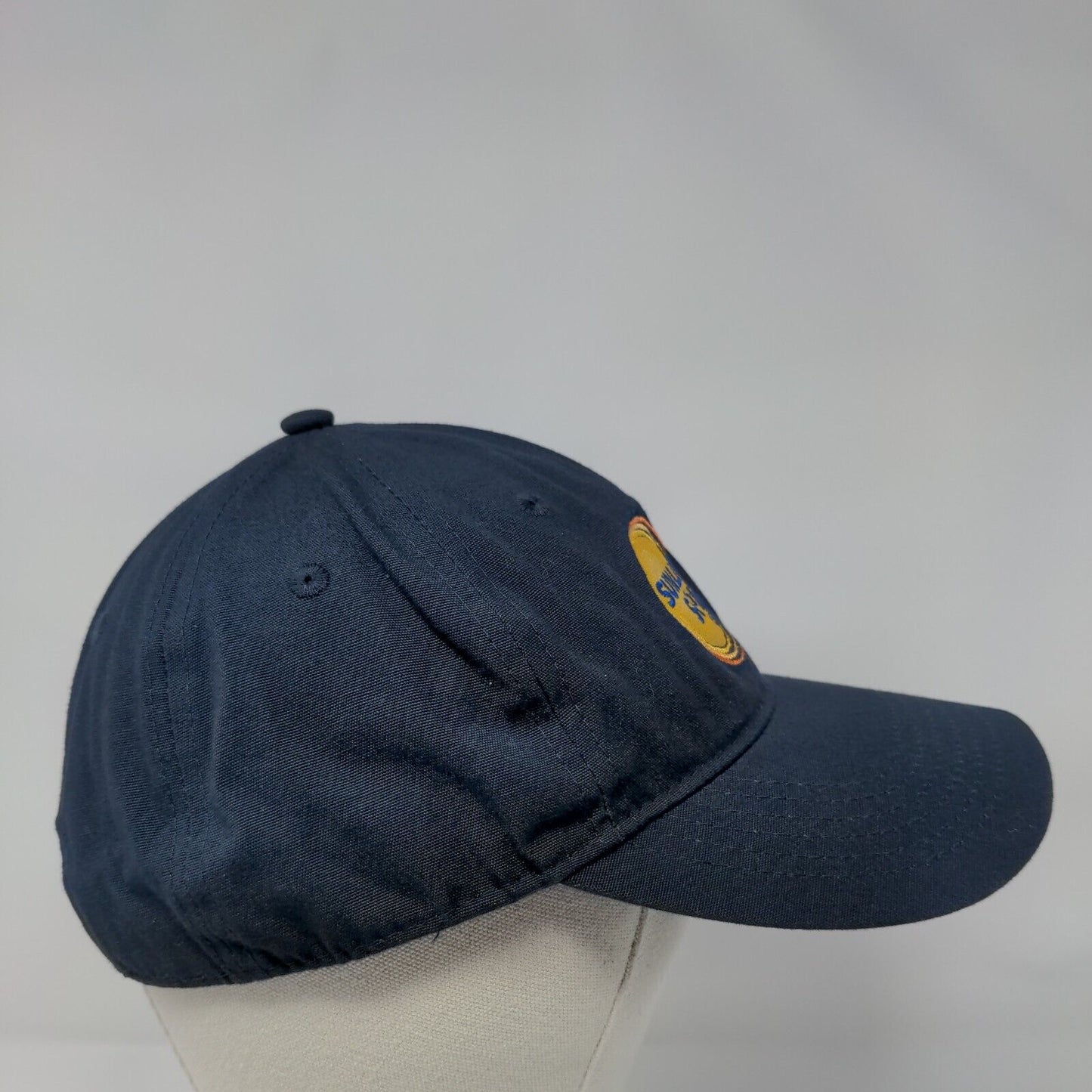 Sunlight Solar Energy Strapback Hat Blue OSFA Adjustable Port & Company Cotton