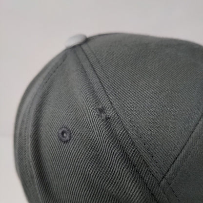 Dragon Alliance Patch Snapback Hat Gray OSFA Adjustable Vent Holes