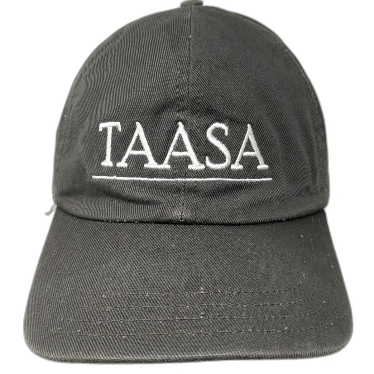 Jonsson Baseball Cap Gray One Size Slideback TAASA Embroidered Cotton Hat