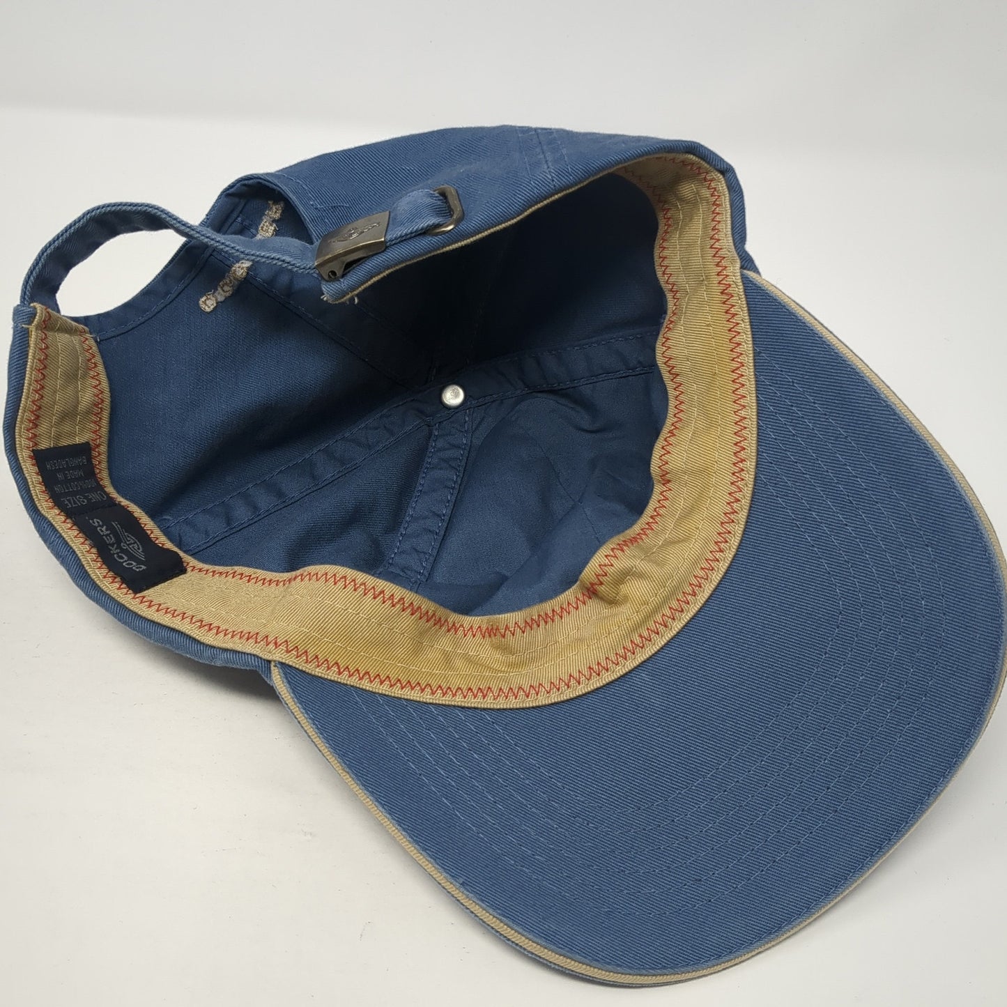 Dockers Slideback Hat Blue One Size Adjustable Embroidered 6 Panel