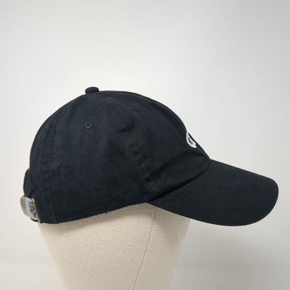 GQ Slideback Hat Black One Size Solid Leather Strap Proud Subscriber
