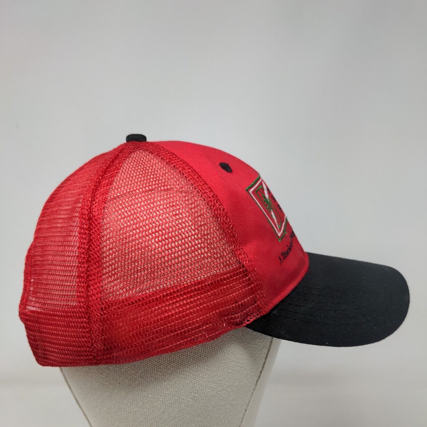 Southern Pine Electric Power Association Snapback Trucker Hat Red OSFM Mesh Back