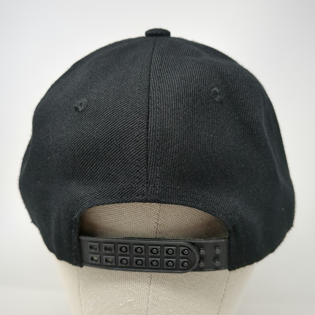 PeakBar Snapback Hat Black One Size Gold Silver Logo Flat Brim Peak Last Drop