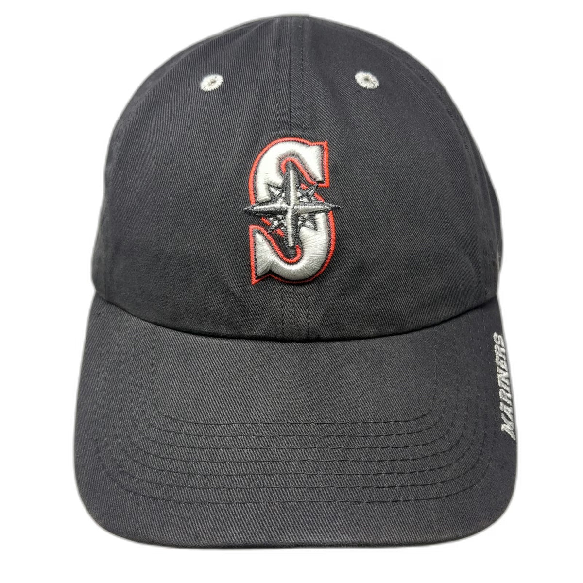 Seattle Mariners MLB '47 Baseball Cap Gray One Size Slideback Embroidered Hat