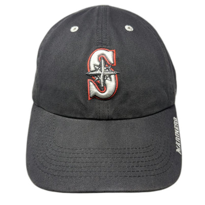 Seattle Mariners MLB '47 Baseball Cap Gray One Size Slideback Embroidered Hat