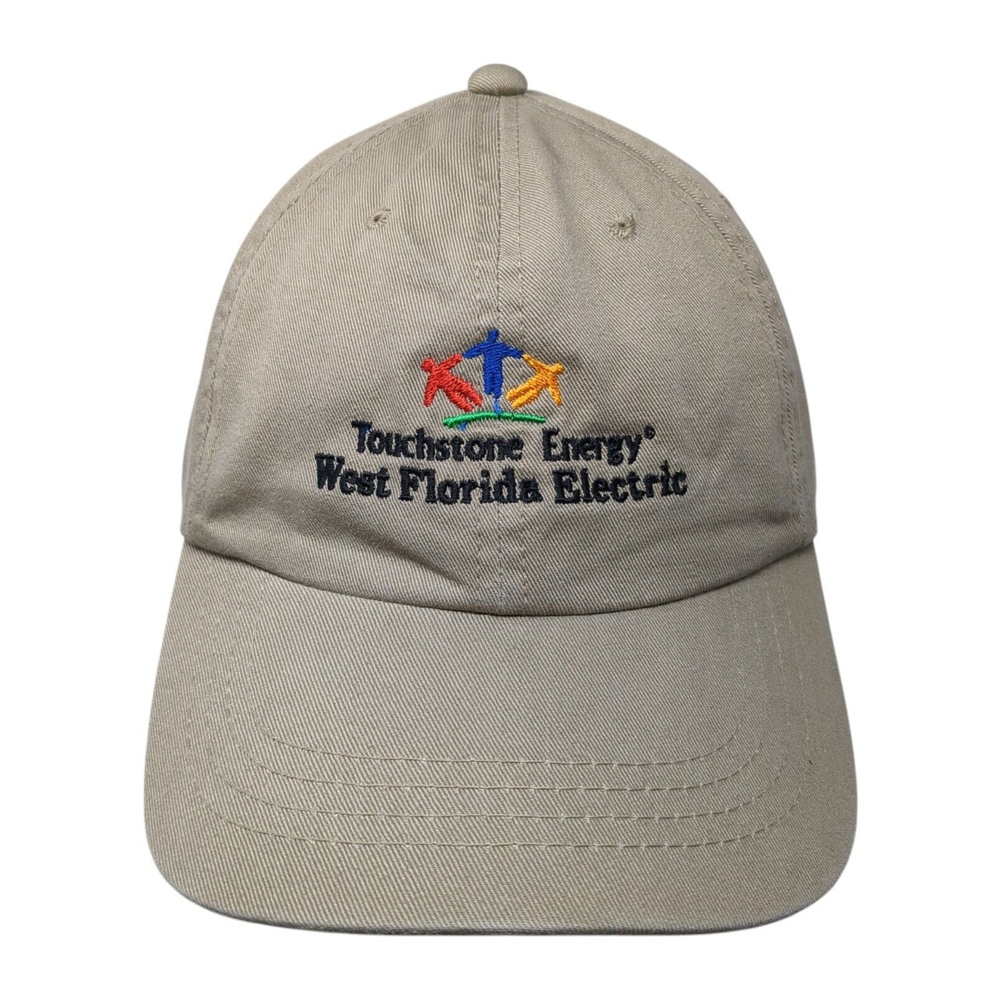 Touchstone Energy West Florida Electric Baseball Cap Brown One Size Adjustable