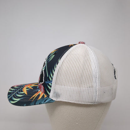 Good Living Hawaii Snapback Trucker Hat Multi OS Adjustable Mesh Back 6 Panel