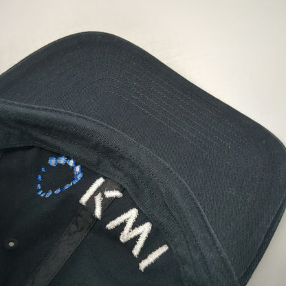'47 Baseball Cap Black One Size Adjustable Strap Embroidered KWI Logo Cotton Hat