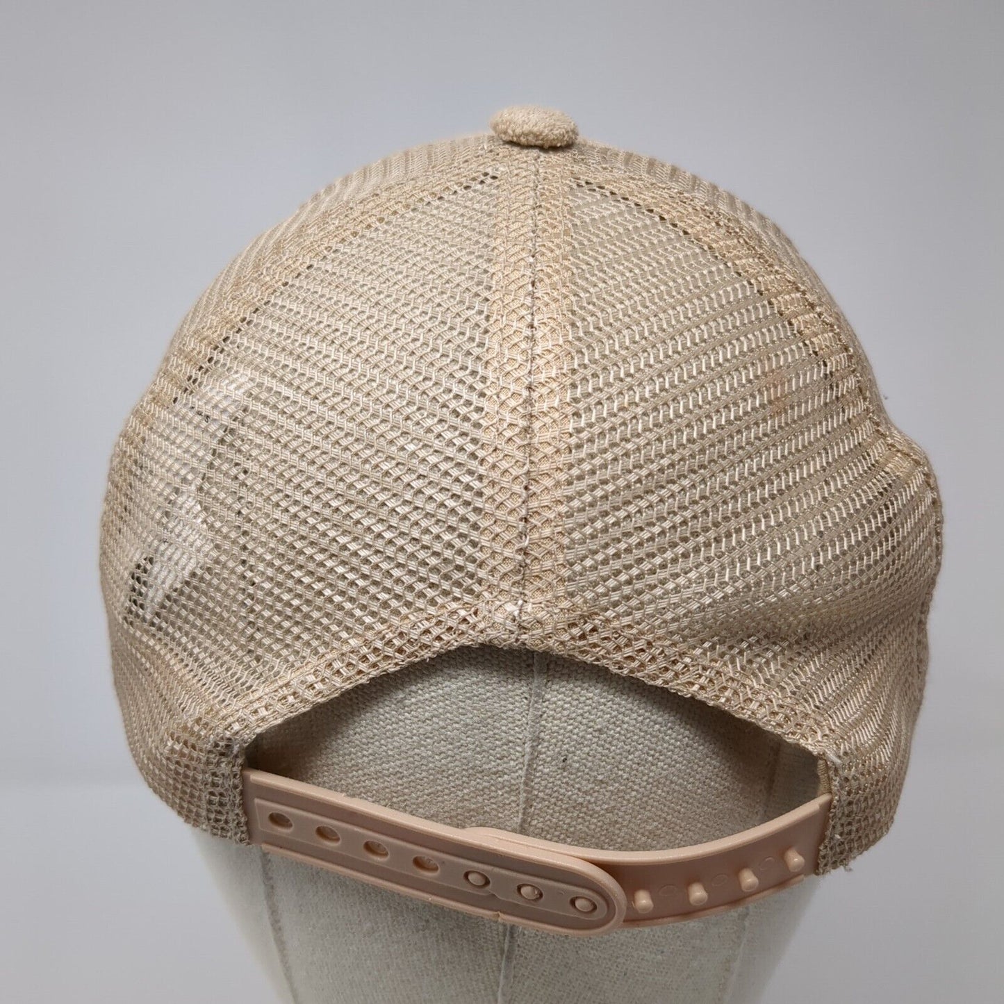 Divided by H&M Snapback Trucker Hat Tan One Size Flower Mesh Back