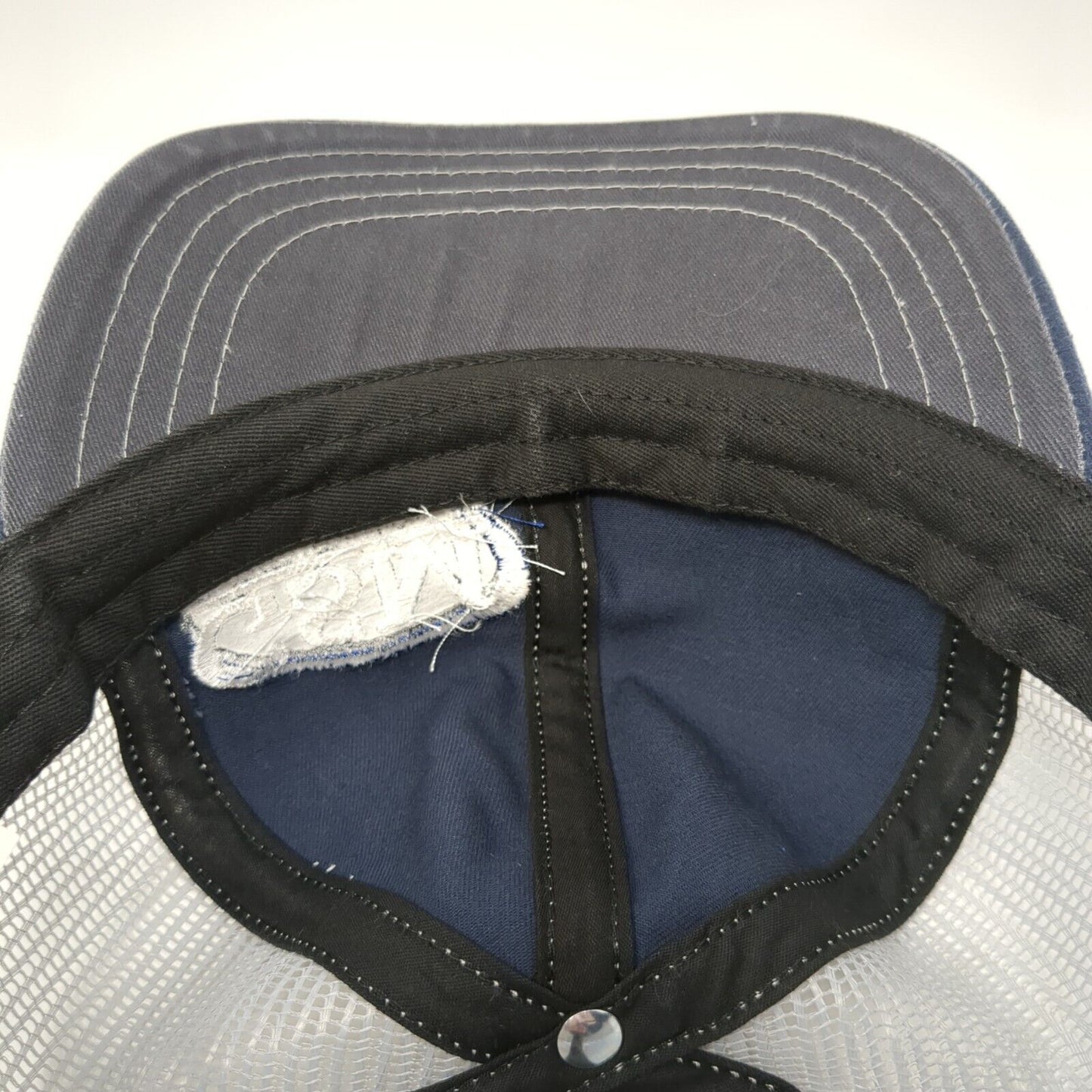 GSM Gem State Mechanical Strapback Trucker Hat Multi OS Adjustable Unionwear