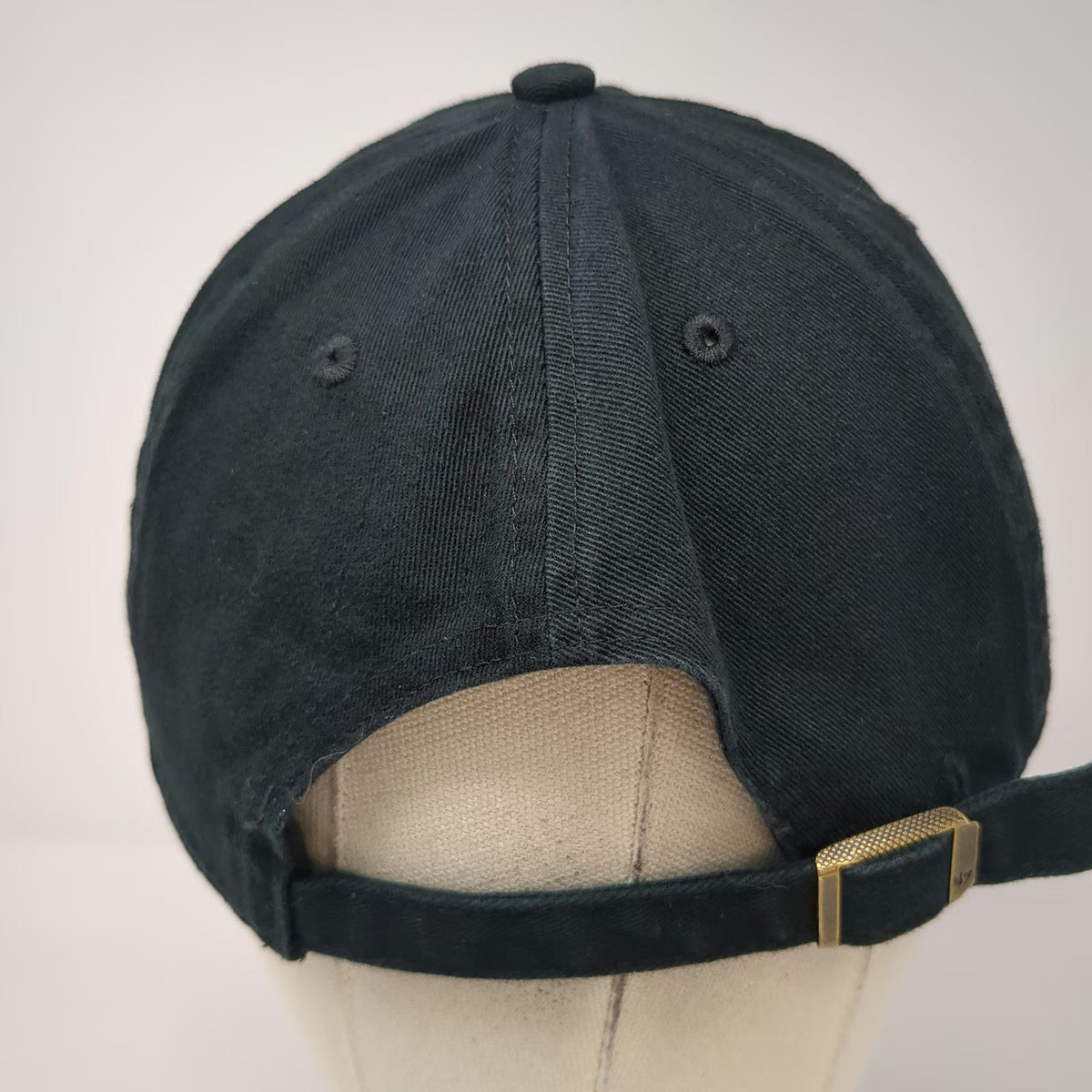 '47 Black Baseball Cap OSFM MLB Los Angeles Dodgers Logo Cotton Slideback Hat