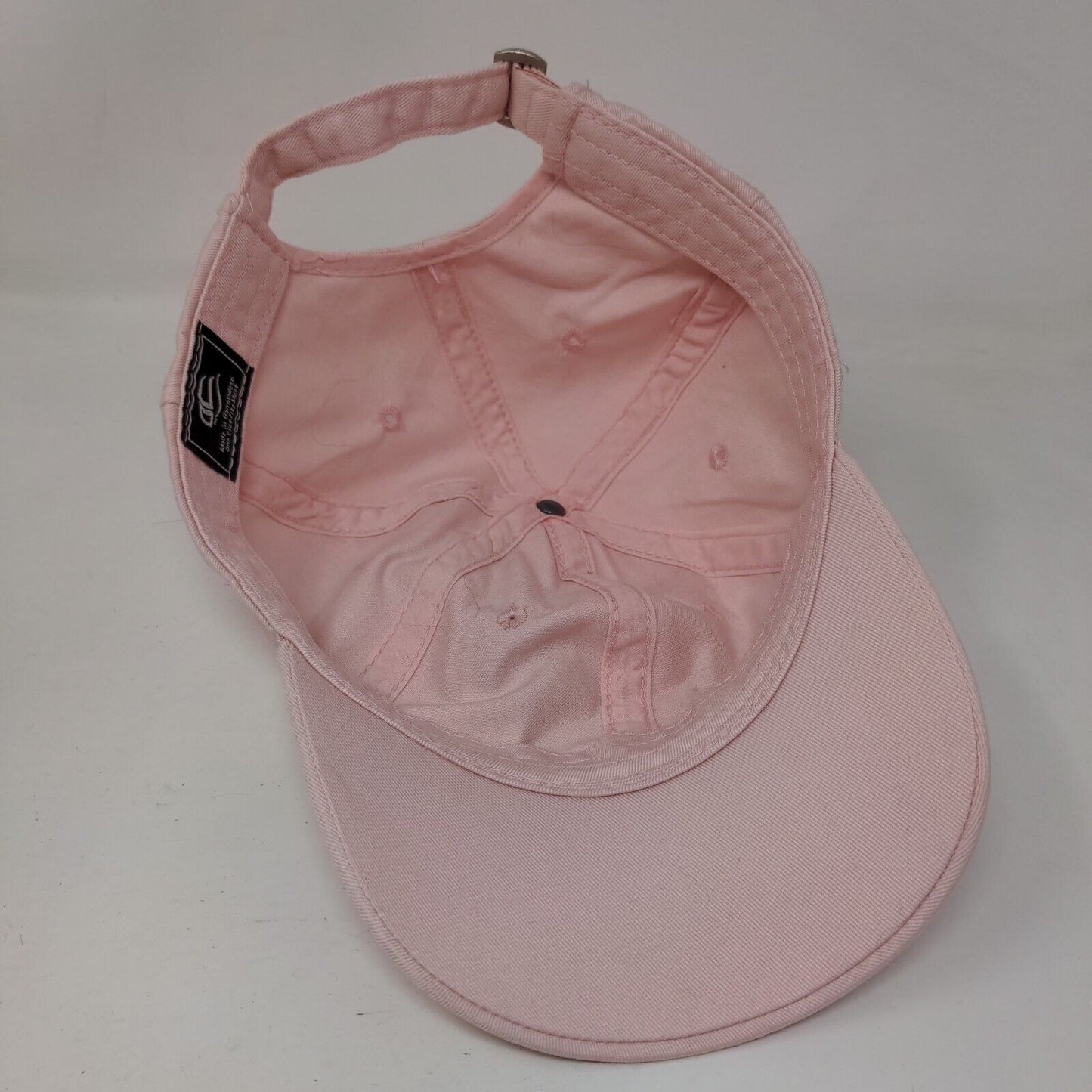 Cancer Awareness Bling Slideback Hat Pink OSFM Adjustable 6 Panel Outdoor Cap