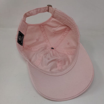 Cancer Awareness Bling Slideback Hat Pink OSFM Adjustable 6 Panel Outdoor Cap