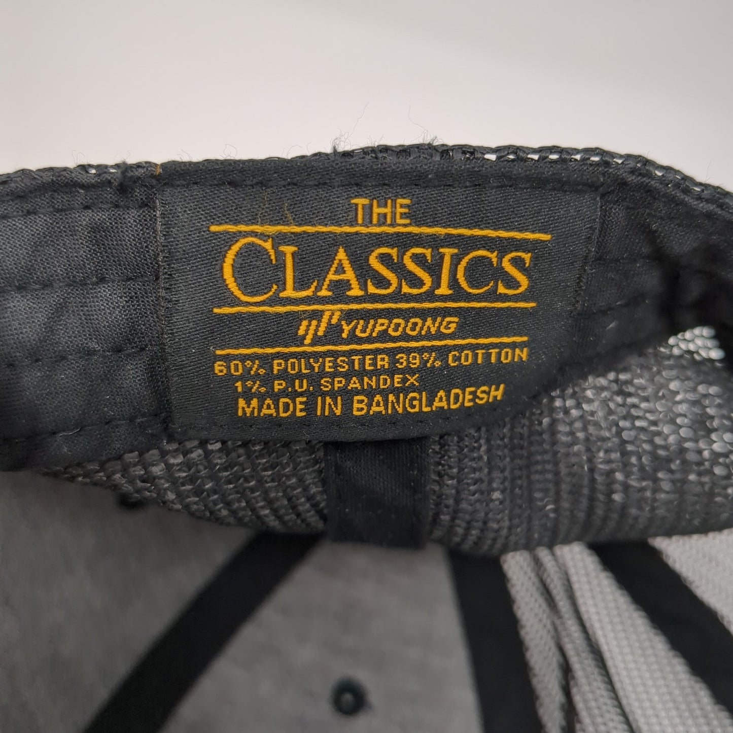 The Classics Yupoong Snapback Trucker Hat Multi One Size Mesh Back Camo