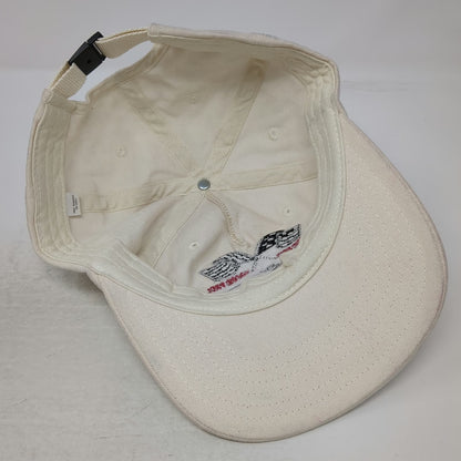 Outdoor Cap Grand Prix Race Car Embroidered Baseball Cap Beige One Size Hat