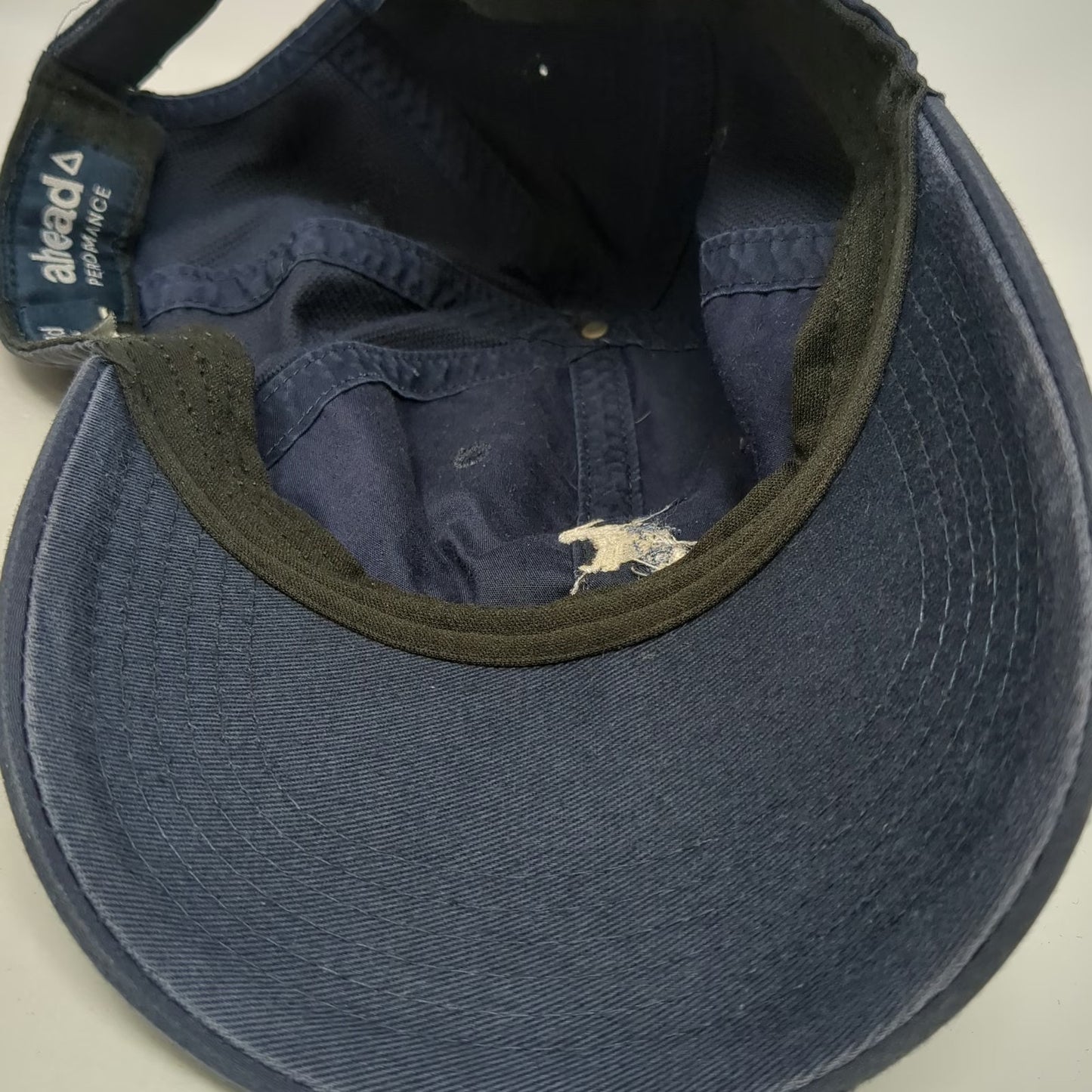 Ahead Baseball Cap Blue One Size Peacock Staff Performance Hat Golf Slideback