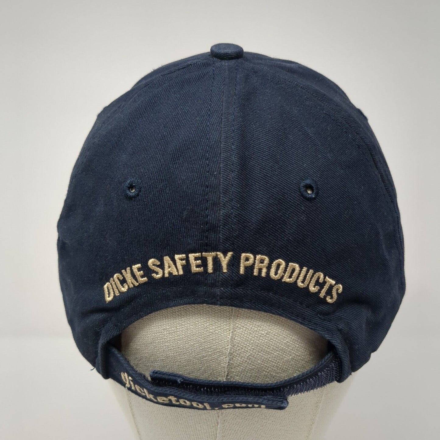 Dicke Since 1886 Strapback Hat Blue One Size Adjustable Embroidered The Max Hat