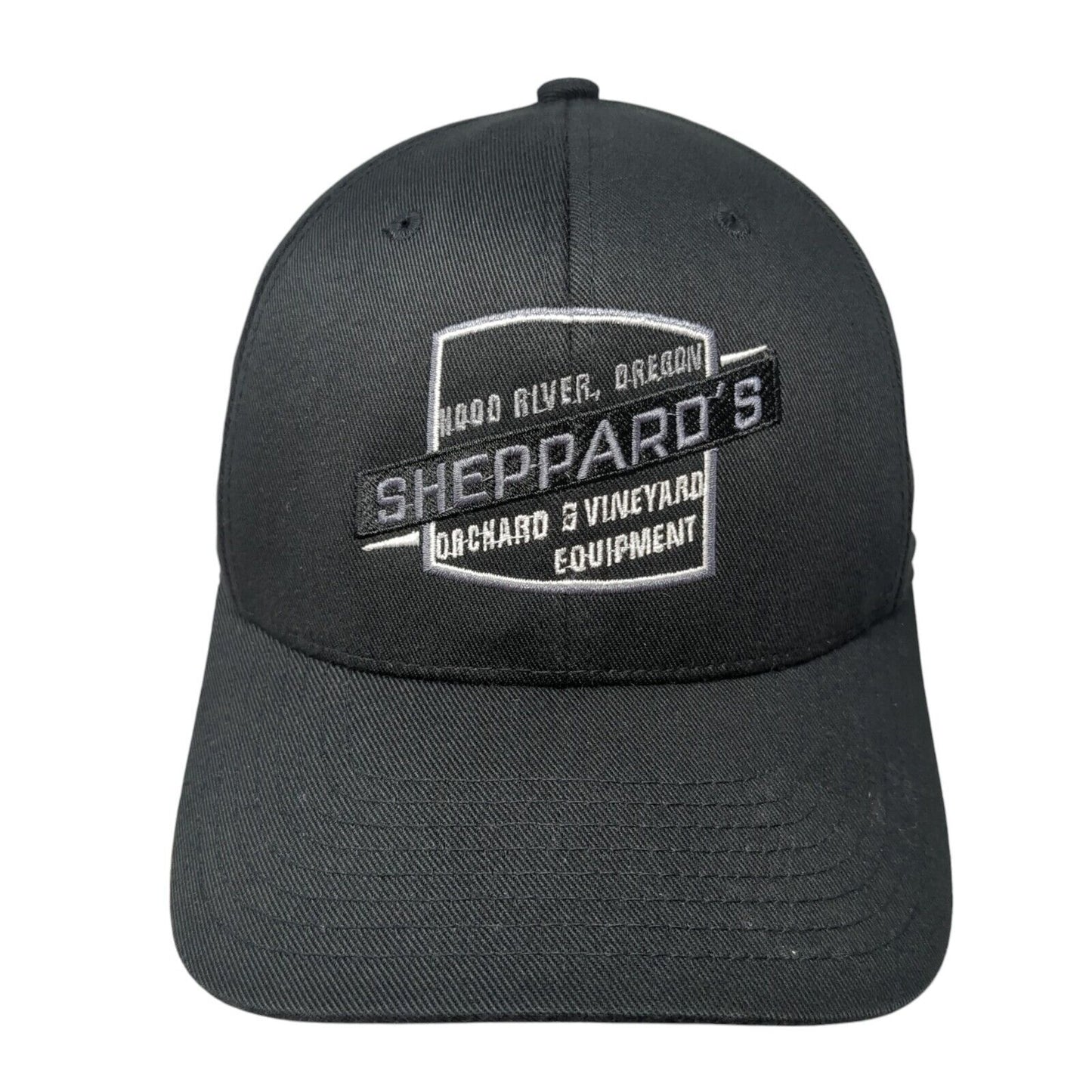 Sheppard's Orchard & Vineyard Equipment Fitted Hat Black S-M Yupoong