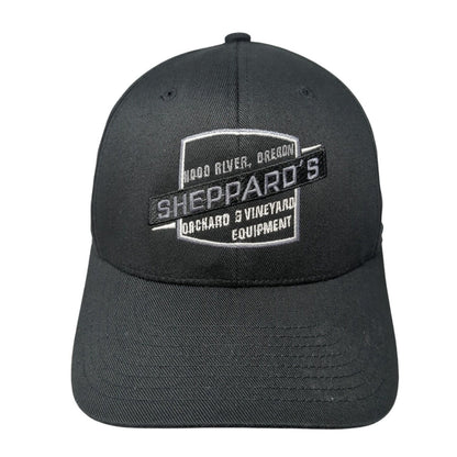 Sheppard's Orchard & Vineyard Equipment Fitted Hat Black S-M Yupoong