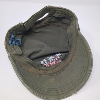Rogue Spirits Strapback Cadet Army Cap Hat Green One Size District Threads