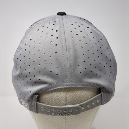 Power Plus Inc Idaho Snapback Hat Gray M/L Flexfit Breathable Richardson