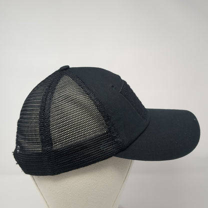 USA Flag Snapback Trucker Hat Black One Size Adjustable Patriotic Antourage