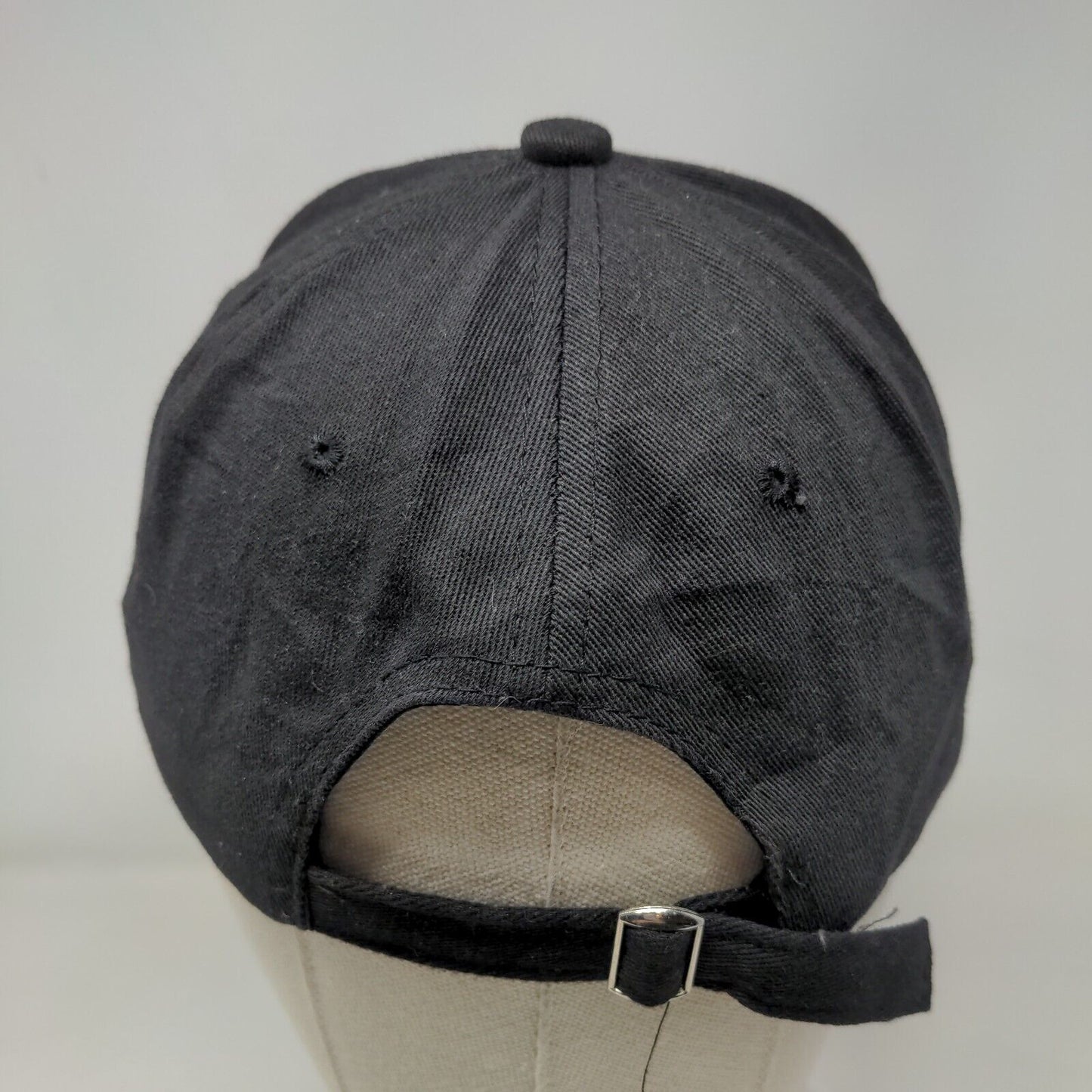 Libra Bling Slideback Hat Black One Size Adjustable Rhinestone 6 Panel