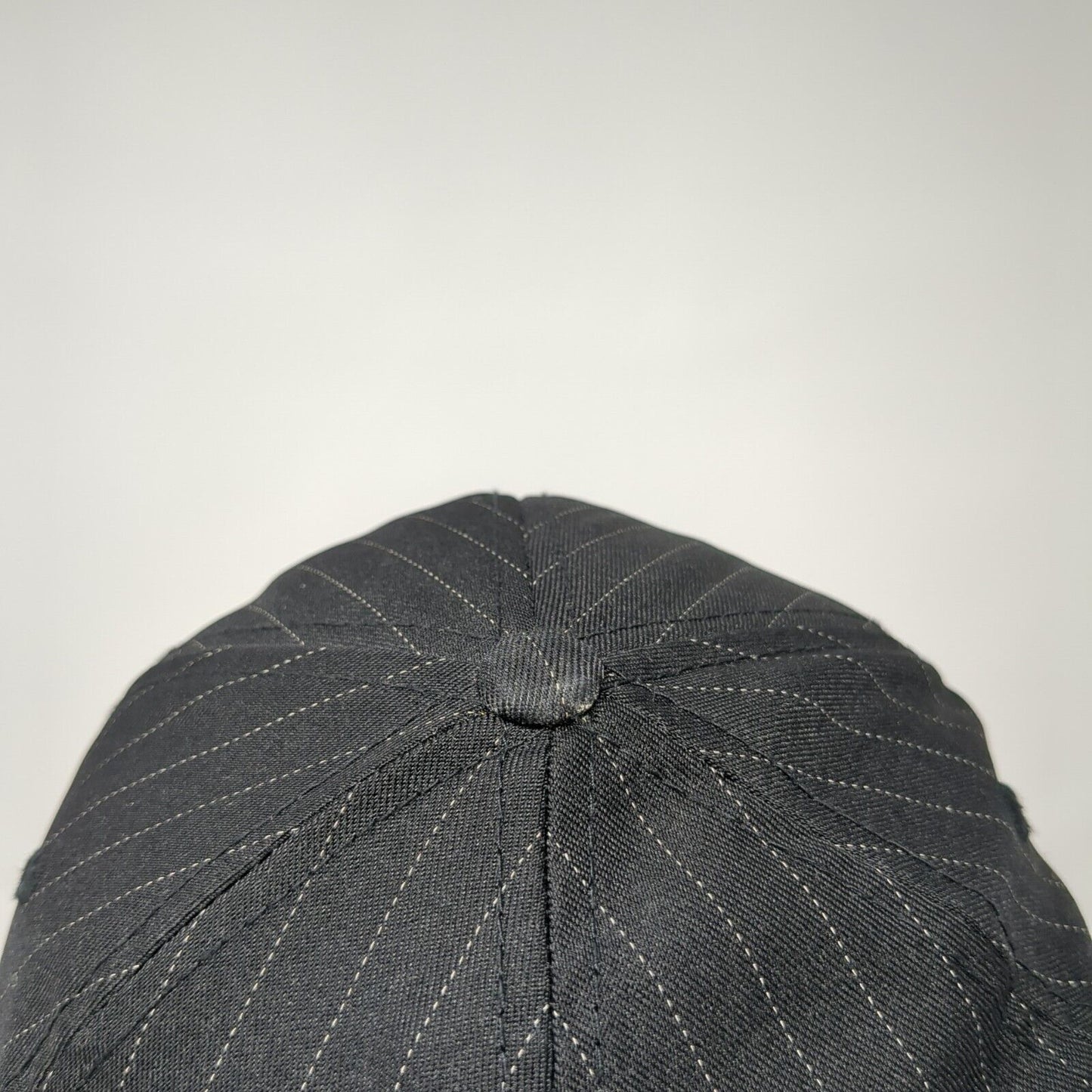 Fox Fitted Hat Black S/M Lightweight Embroidered Vented Holes 6 Panel Flexfit