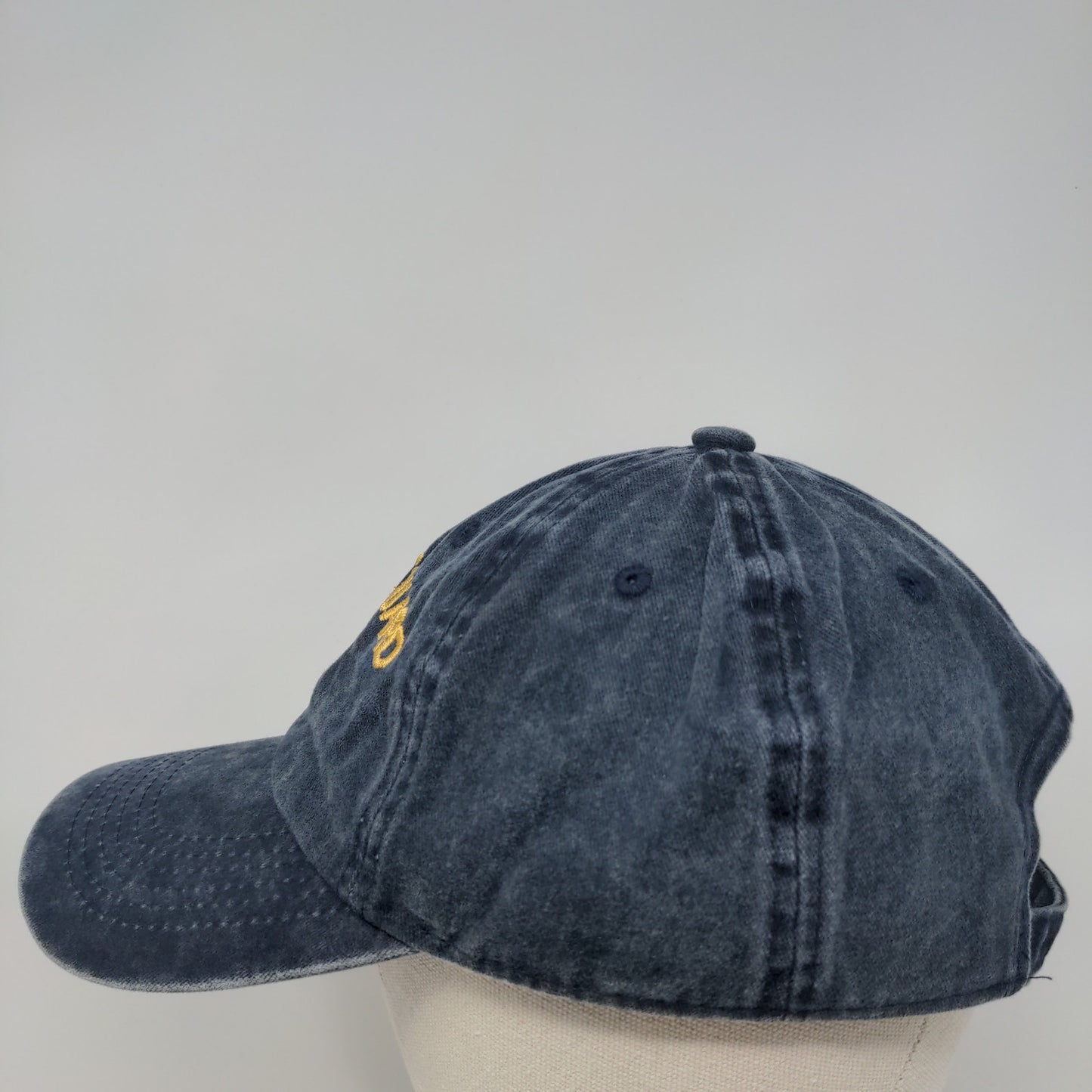 US Coast Guard Slideback Hat Blue Embroidered Logo 100% Cotton