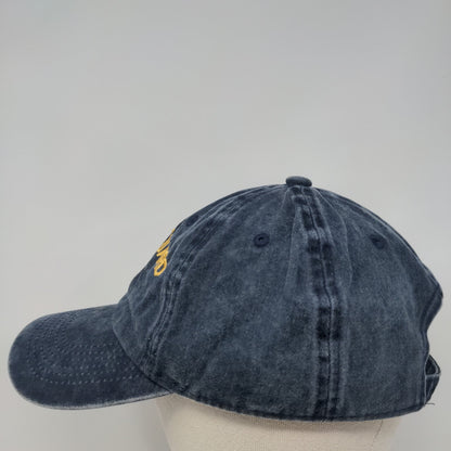 US Coast Guard Slideback Hat Blue Embroidered Logo 100% Cotton