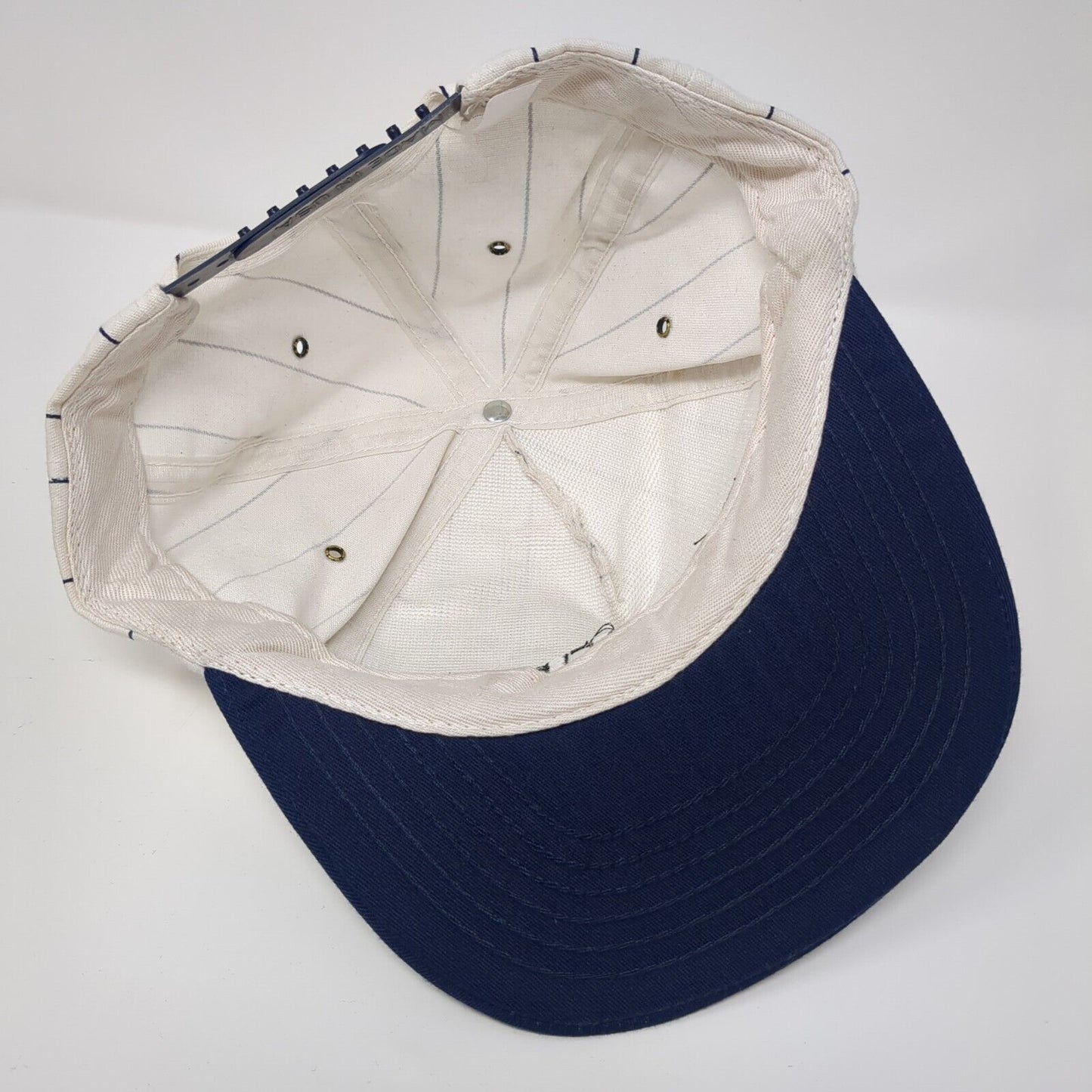Terra Snapback Hat Multi OSFA Striped Embroidered Colorblock Vent Holes