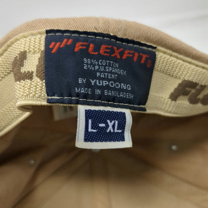 Flexfit Baseball Cap Beige XL Subdued American Flag Tactical Fitted Hat