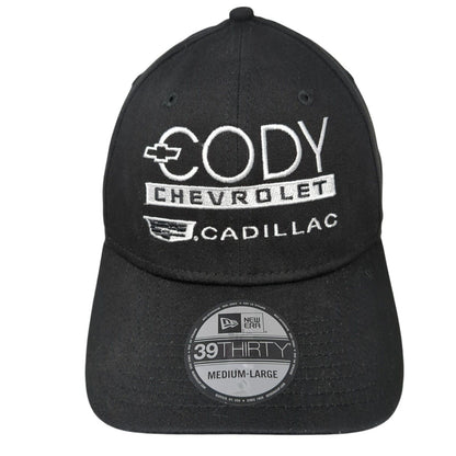 Cody Chevrolet Cadillac Fitted Hat Black M/L Embroidered 39Thirty New Era