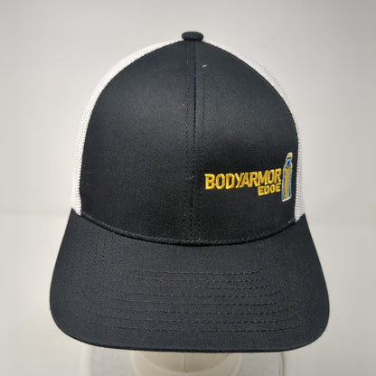 Bodyarmor Edge Snapback Trucker Hat Black One Size Pacific Headwear