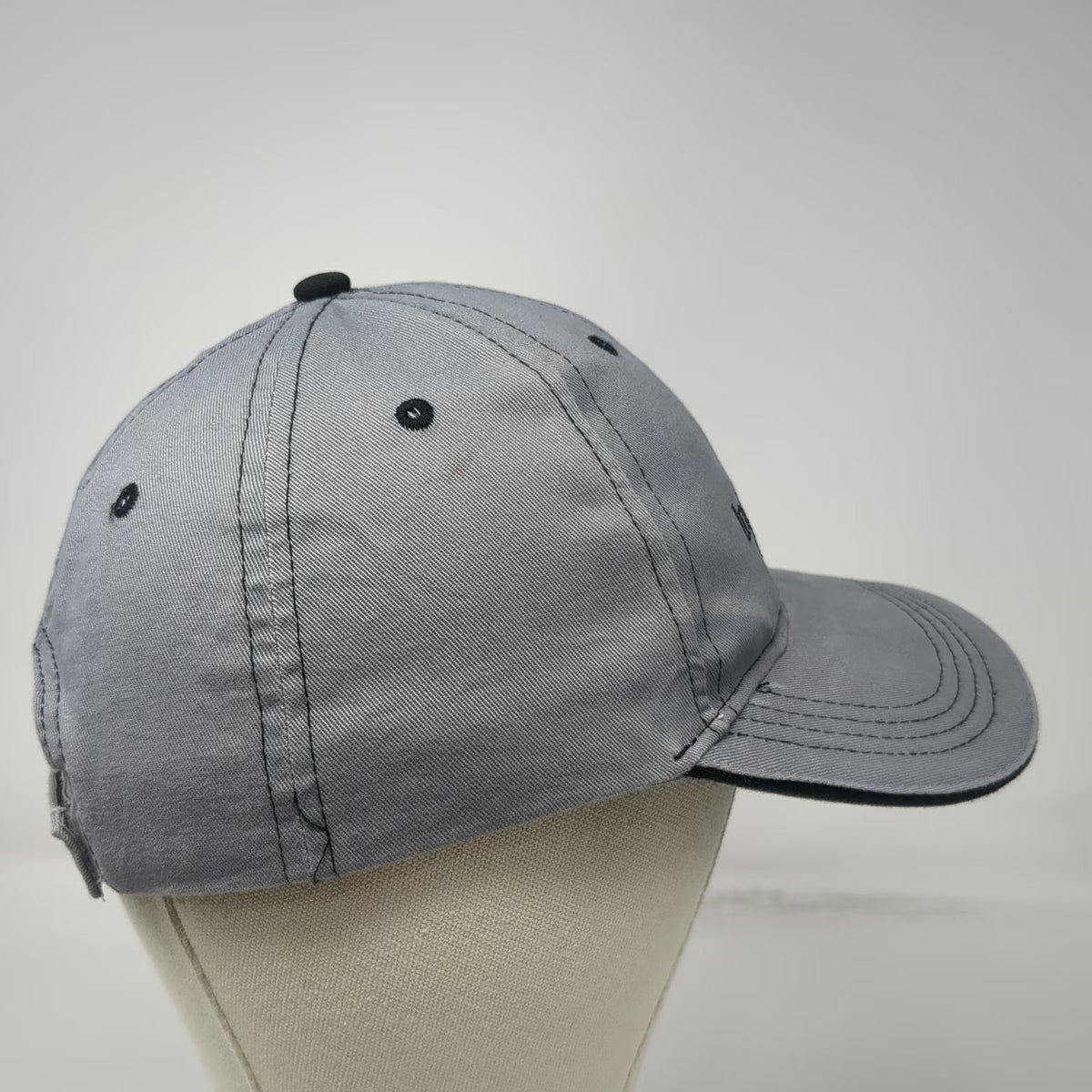 Quake City Caps Baseball Cap Gray One Size Intermountain Healthcare Cotton hat
