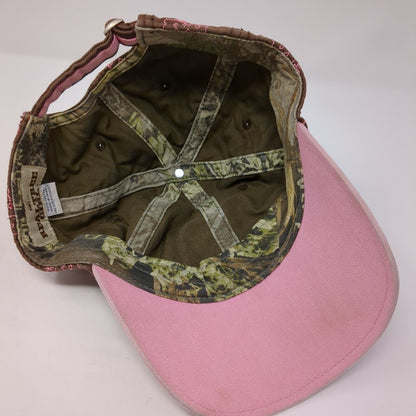RG Realtree Girl Slideback Hat Brown One Size Adjustable Embroidered 6 Panel
