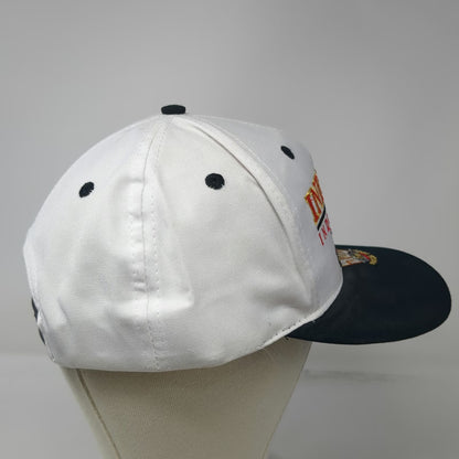 Logo Athletic Snapback White 1997 Indy 500 Indianapolis Racing Hat Vintage