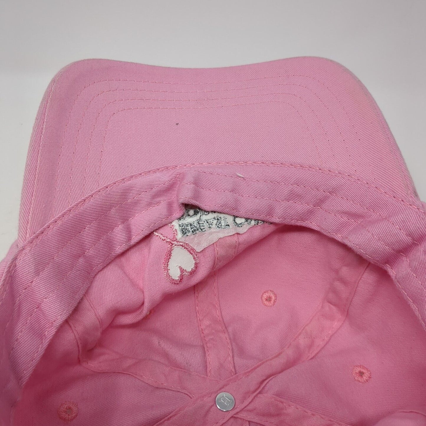 Breast Cancer Foundation of The Ozarks Strapback Hat Pink One Size Adjustable