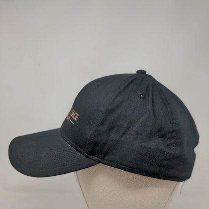 Oak & Sage Realty Strapback Hat Black OSFM Embroidered 6 Panel Otto