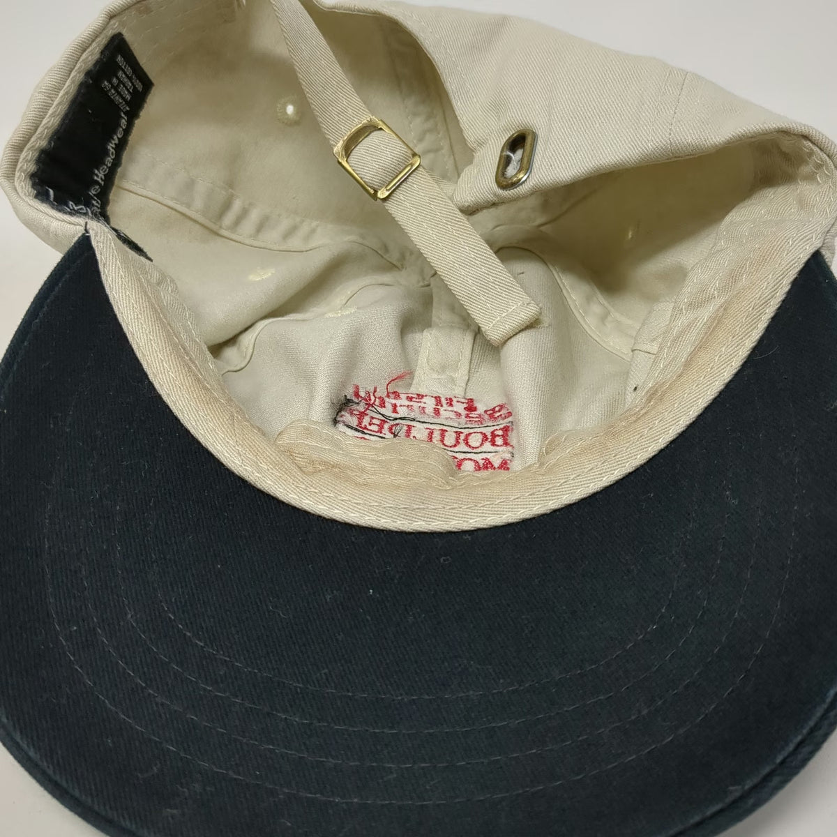 Alternative Headwear Baseball Cap Beige Black One Size Boulder Mountain Tour Hat