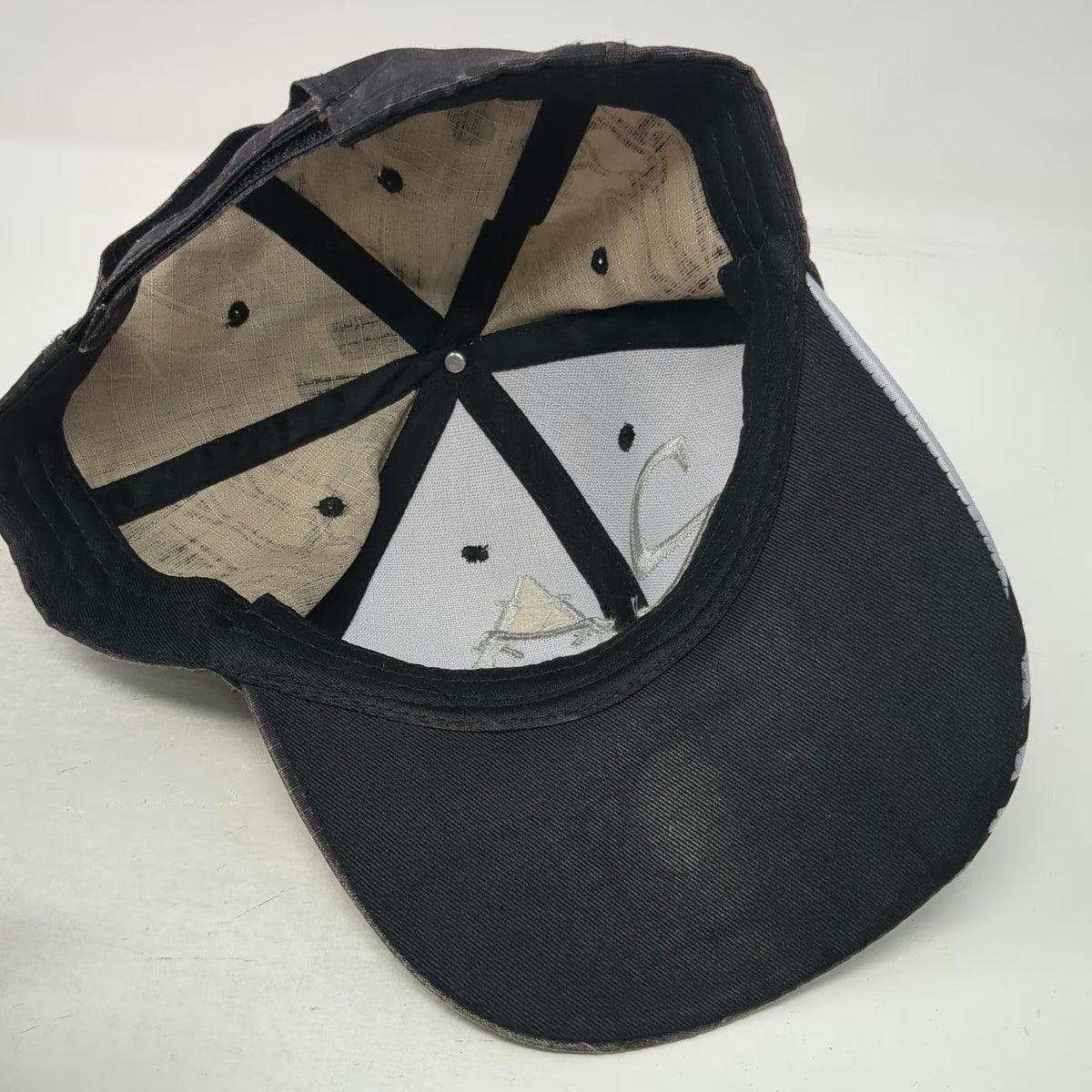 Baseball Cap Black OSFM 2nd Amendment 2A 1791 American Flag Camo Tactical Hat