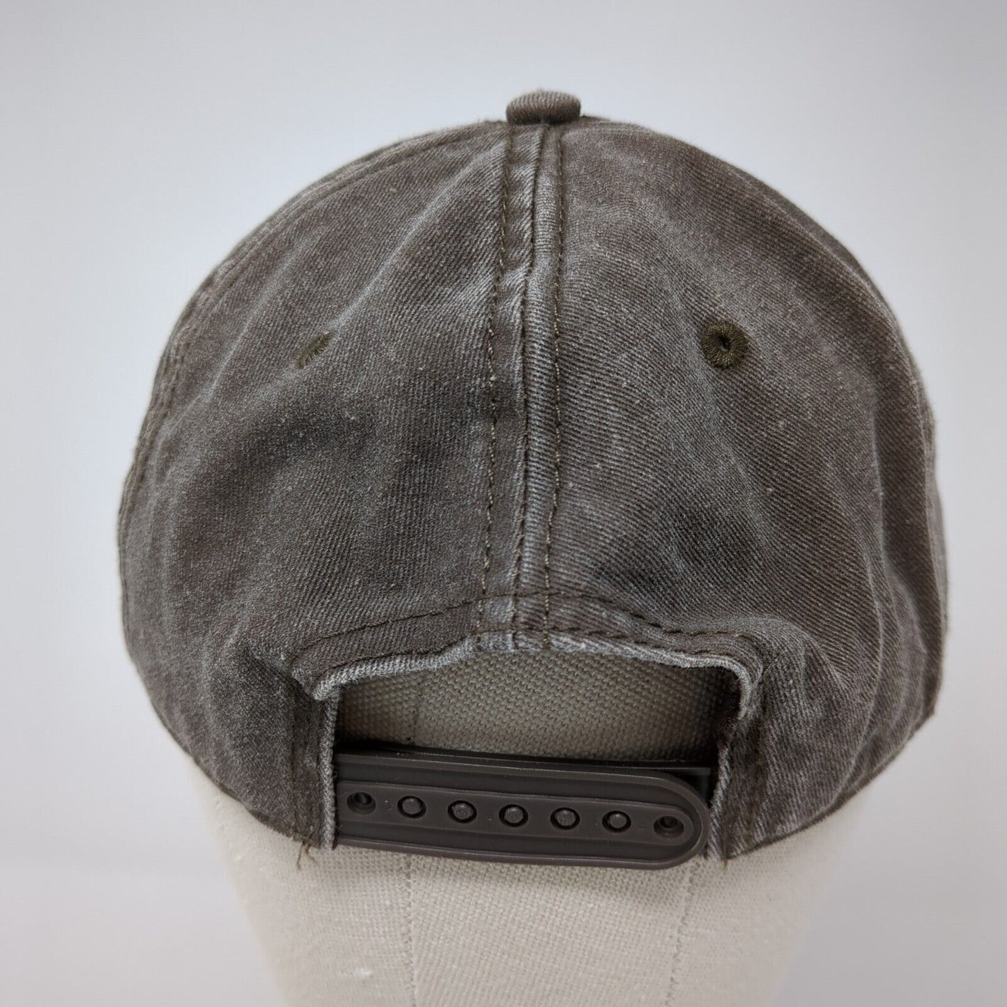 Bulleit Frontier Whiskey Snapback Hat Brown One Size Adjustable Embroidered