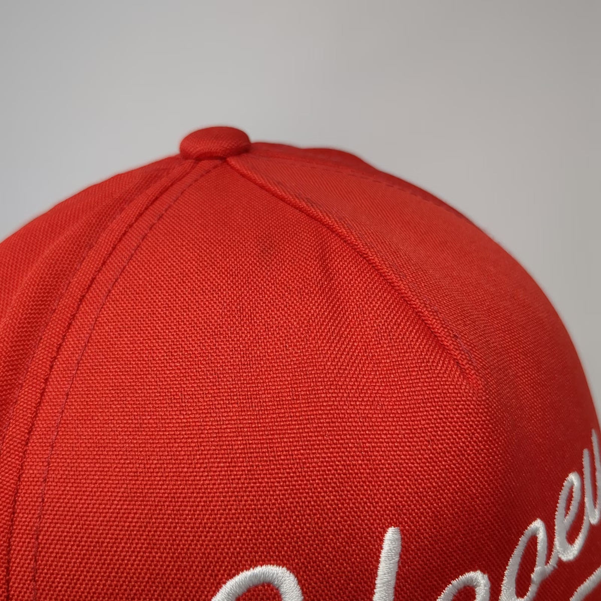 Hooey 5 Panel Red Hat One Size Snapback Western Original Rope Polyester