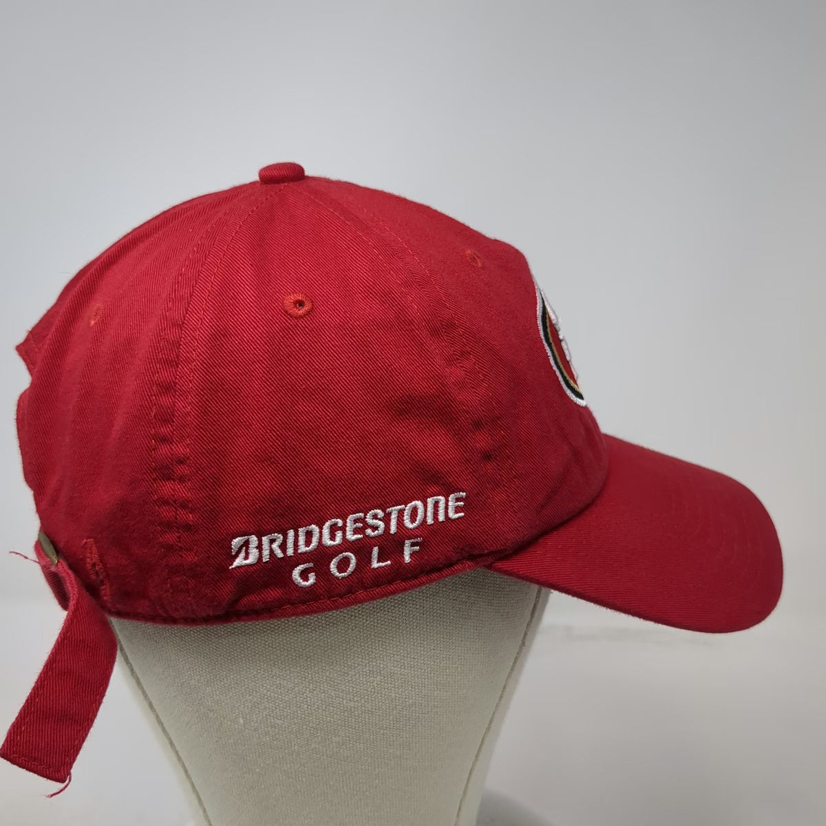 San Francisco 49ers NFL 47 Red One Size Cap Hat Bridgestone Golf Strapback