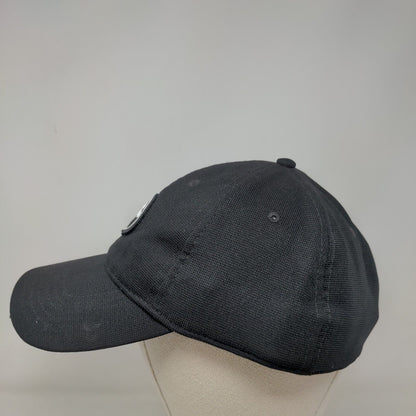 Topgolf Patch Fitted Hat Black Large/XL 6 Panel Vent Holes Callaway